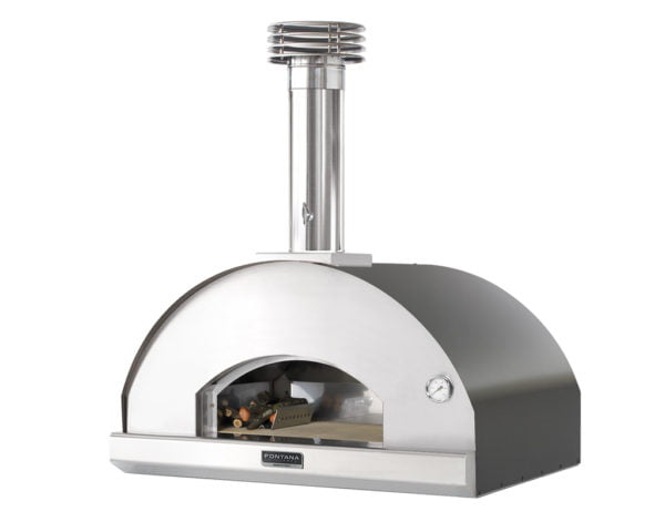 FontanaForni Mangiafuoco Built-In Wood Fired Pizza Oven
