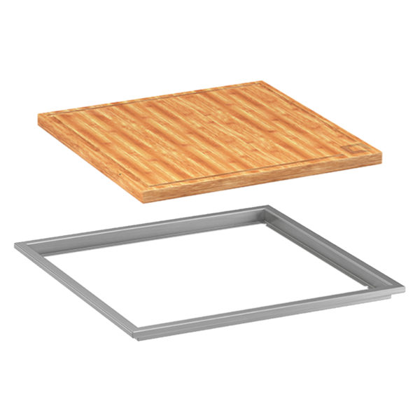 OneQ Built-In Cutting Board Set